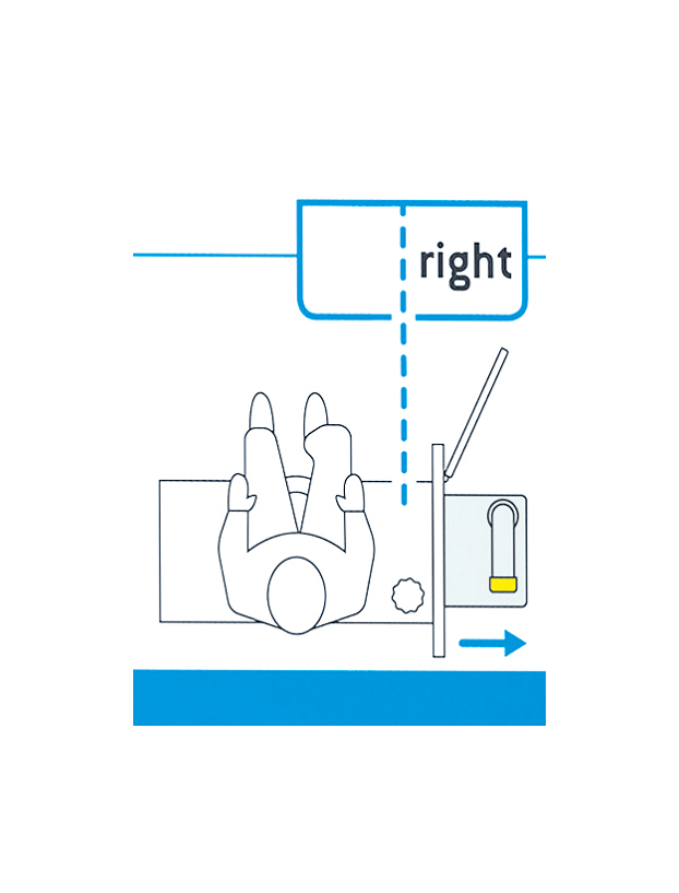 Kit de tanque de WC Thetford C2, C3, C4 Direita