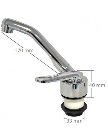 Toccare con mixer e controllo rotante Florenz