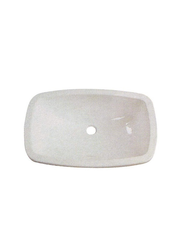 Lavabo 48X33 bianco castrato