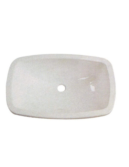 White built-in washbasin 48X33
