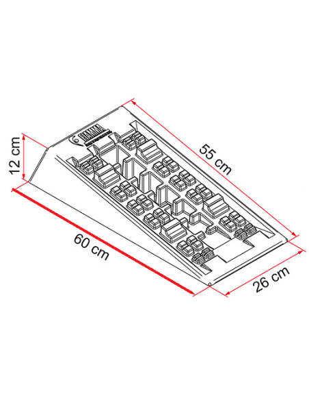 Cuñas Fiamma Level system Jumbo Max 12t Cuñas Fiamma Level system Jumbo Max 12t