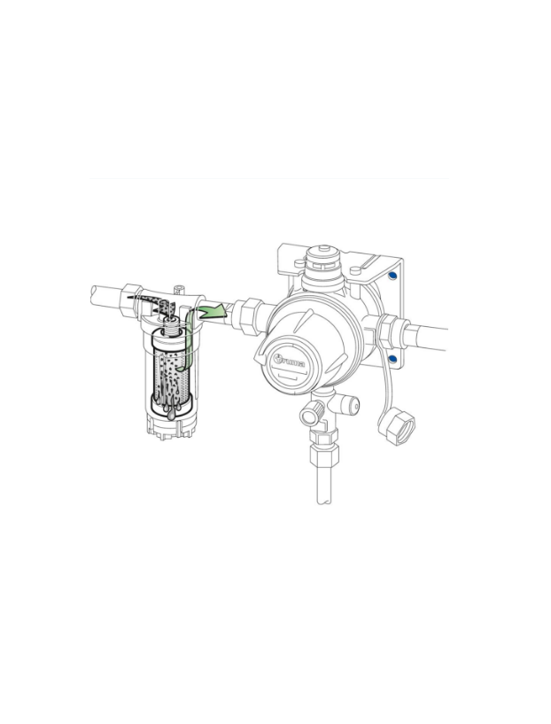 Filtre Truma pour bouteille de gaz butane et propane