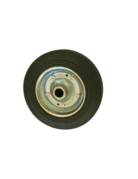 Roue en caoutchouc pour mât de hockey 160 x 40 mm