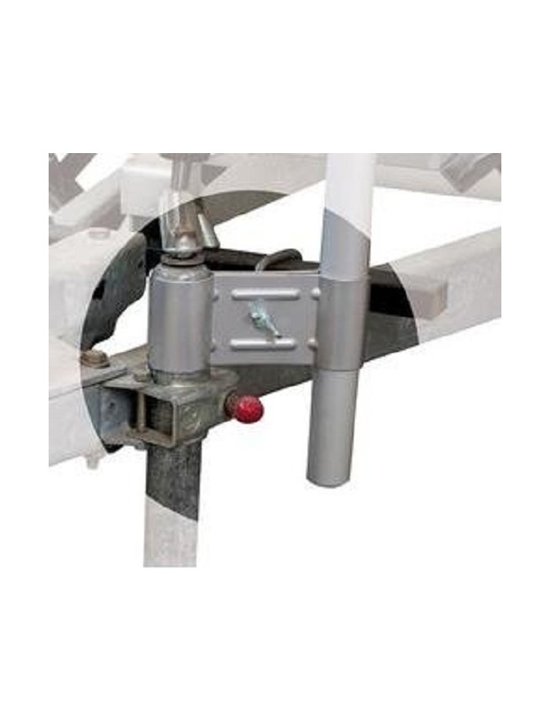 Multipurpose jockey support for antennas or clothesline