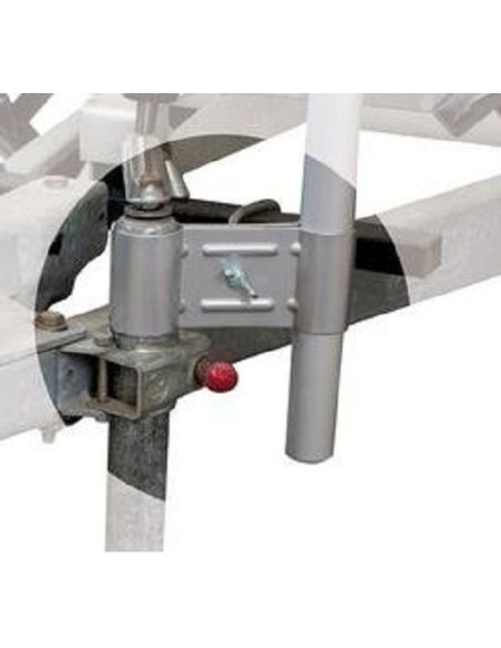 Support jockey polyvalent pour antennes ou corde à linge