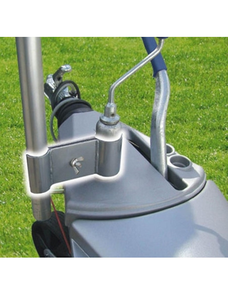 Multipurpose jockey support for antennas or clothesline