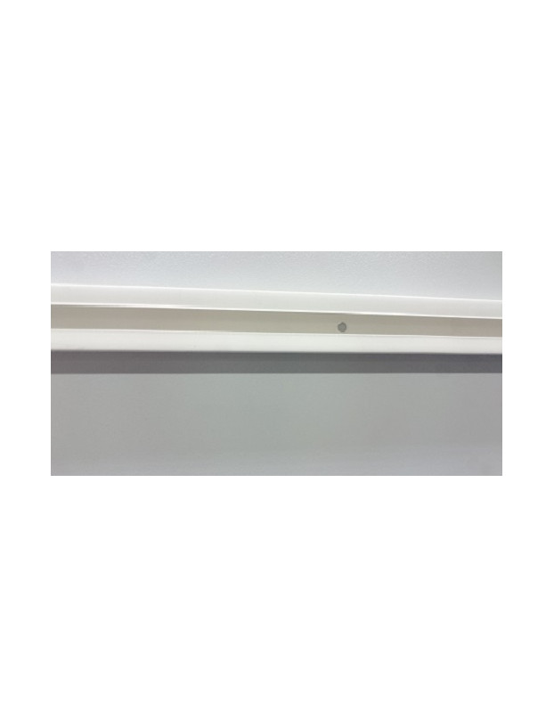 plastic curtain rail