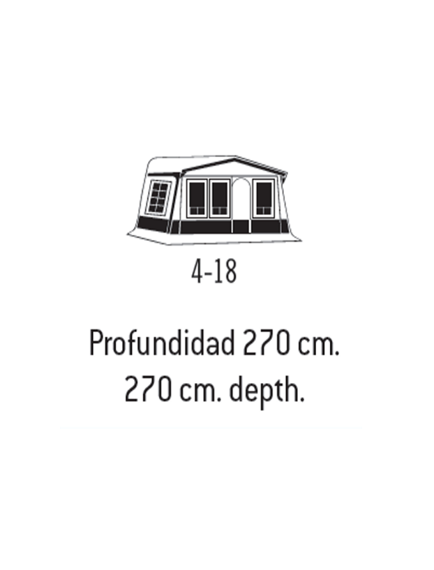 Ho avanzato Leinwand PANAMA 270 cm