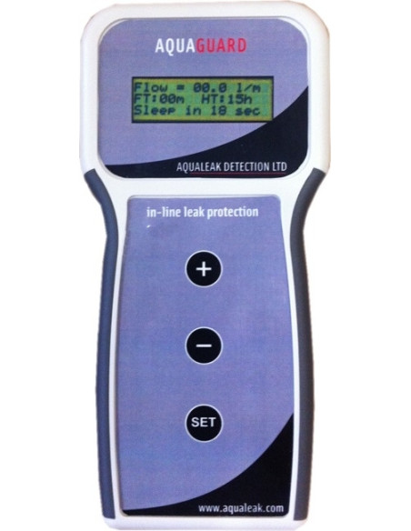 Aquaguard, Wasserlecksucher durch Durchfluss