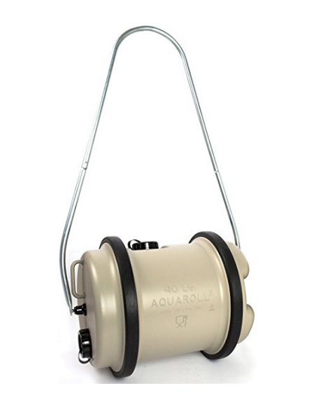 Réservoir d'eau propre rond 40 litres. rouleau aqua