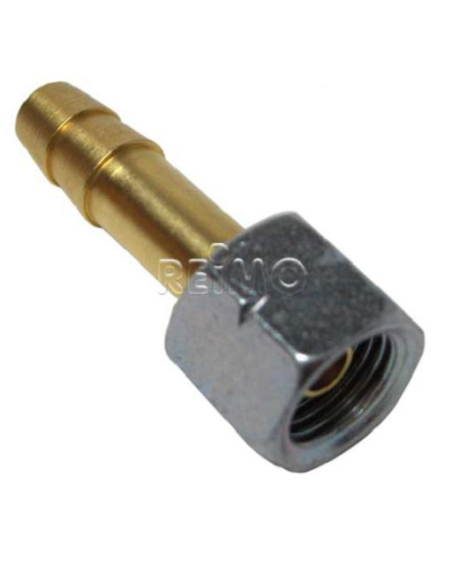 Raccord 1/4 femelle avec raccord gaz butane 8-9 mm Raccord 1/4 femelle avec raccord gaz butane 8-9 mm