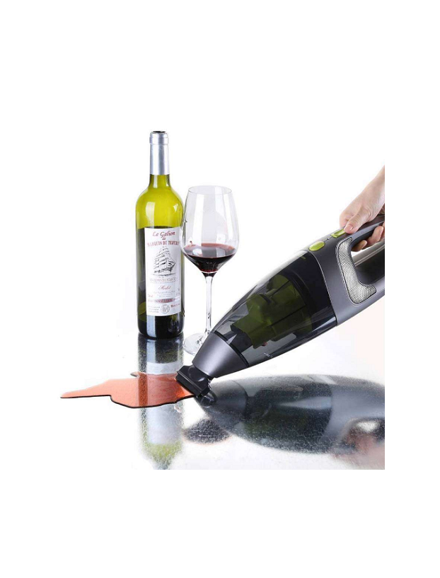 Cordless handheld vacuum cleaner 12V - 220V. home