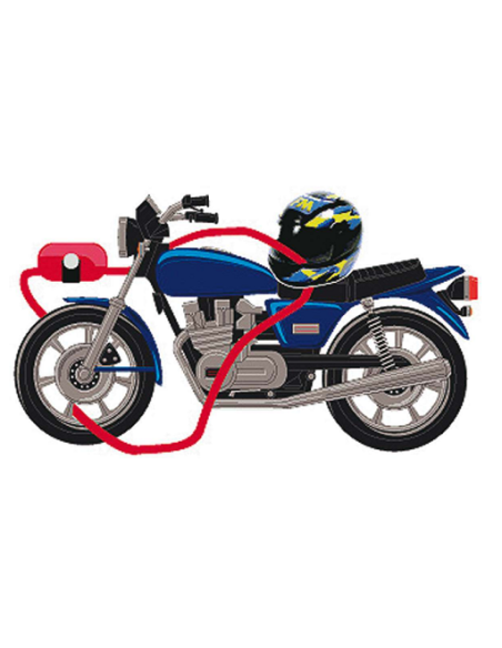 Akustischer Alarm mit Diebstahlschutzkabel 4,60 Meter und 120 dB Akustischer Alarm mit Diebstahlschutzkabel 4,60 Meter und 120 dB