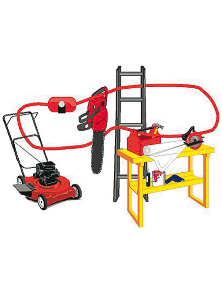 Allarme acustico con 460 metri e 120 dB