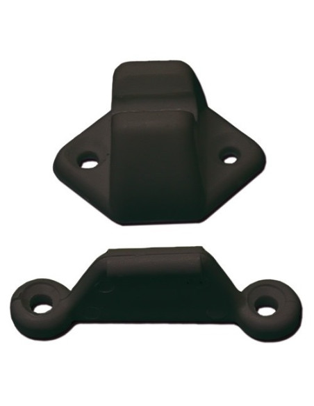 Supporto superiore per porte nere Supporto superiore per porte nere