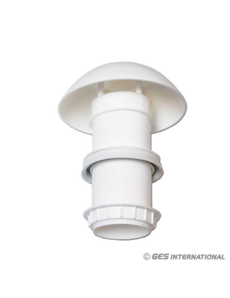 Plastic Round Vent-White