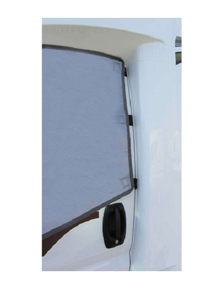 Exterior thermal protector with front opening for Boxer / Jumper / Ducato cab 1994-2006 Mod.X230 / 244