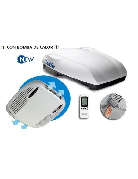 Aire Acondicionado Telair Silent 7400H ¡Con bomba de Calor!