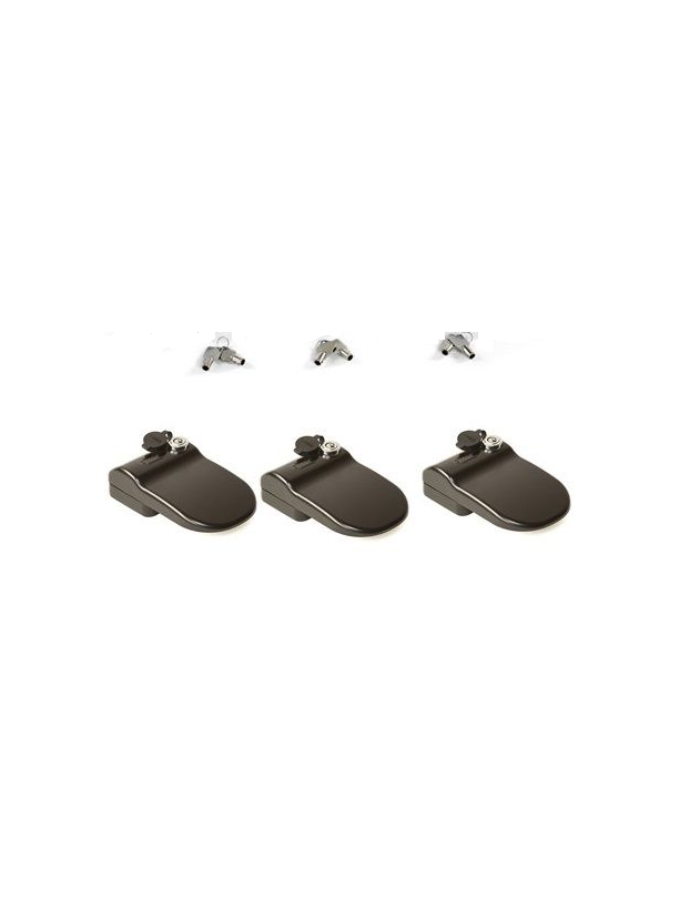Cerradura Safe Door 3 Black " Negra " Pack 3 Fiamma