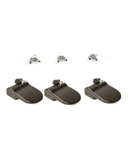 Cerradura Safe Door 3 Black " Negra " Pack 3 Fiamma Cerradura Safe Door 3 Black " Negra " Pack 3 Fiamma