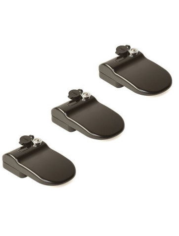 Cerradura Safe Door 3 Black " Negra " Pack 3 Fiamma