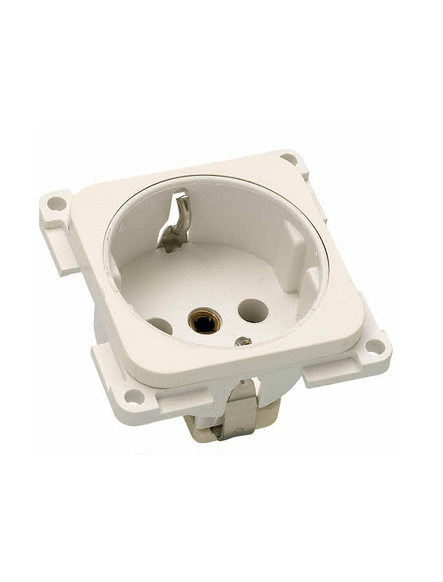 10/16A spina per 250V. Bianco