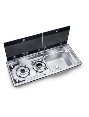 Cocina de gas con fregadero Dometic MO 9722 R