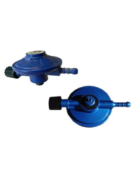 Bottiglia blu regolatore gas