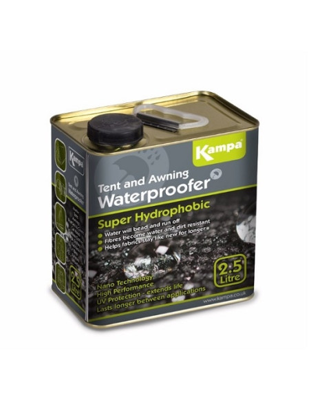 Líquido impermeabilizante 2.5L Waterproof Kampa Líquido impermeabilizante 2.5L Waterproof Kampa