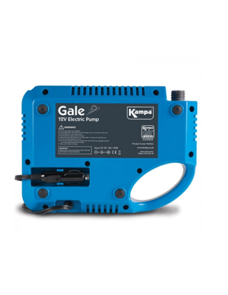 Bomba de ar elétrica Gale Kampa 12V Bomba de ar elétrica Gale Kampa 12V
