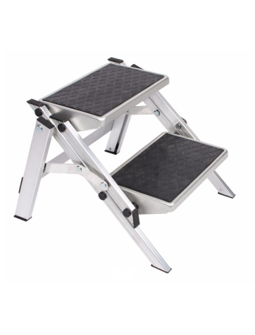 Peldaño doble step plegable de aluminio Kampa