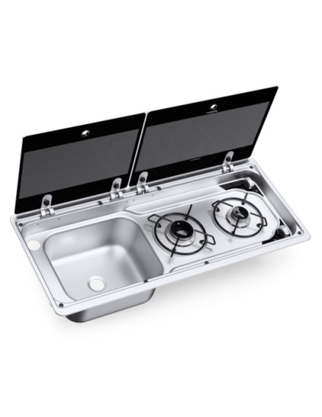 Cucina a gas con lavandino a sinistra Dometic MO 9722 L