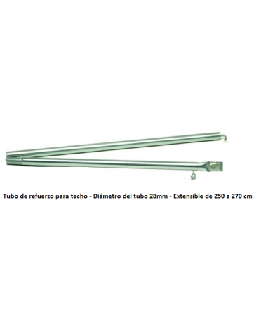 Tubo de refuerzo para techo extensible de 250 a 270 cm Leinwand