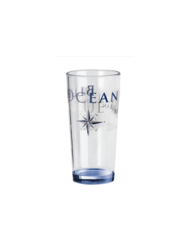 Vaso antiscivolo 40cl. Oceano blu Brunner