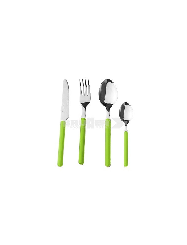 Set de 16 cubiertos Delice  Brunner Verde
