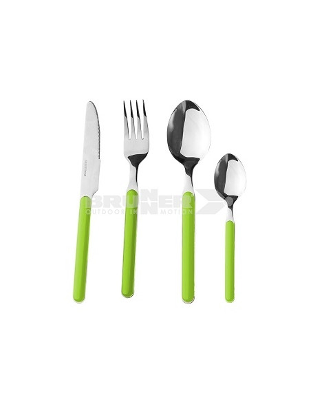 16er Set Besteck Delice Brunner Grün