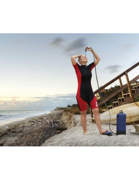 Portable shower with foot pump 12 liters