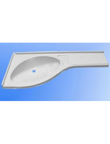 Lavabo a la Izquierda con encimera