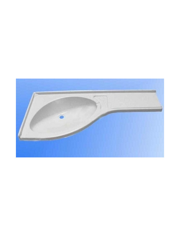 Lavabo a la Izquierda con encimera