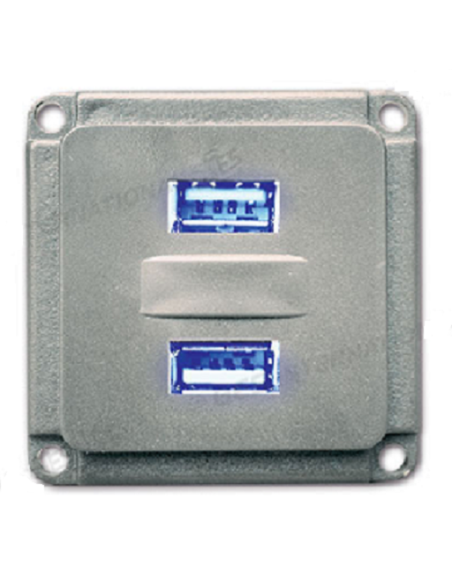 Prise de connexion 12V avec double sortie USB Mobil Plus