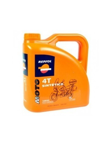 Aceite Repsol Moto 4T Sintético-4 Litros