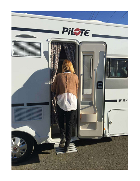 Chenillevorhang 56x185 cm graubraun und weiß Chenillevorhang 56x185 cm graubraun und weiß