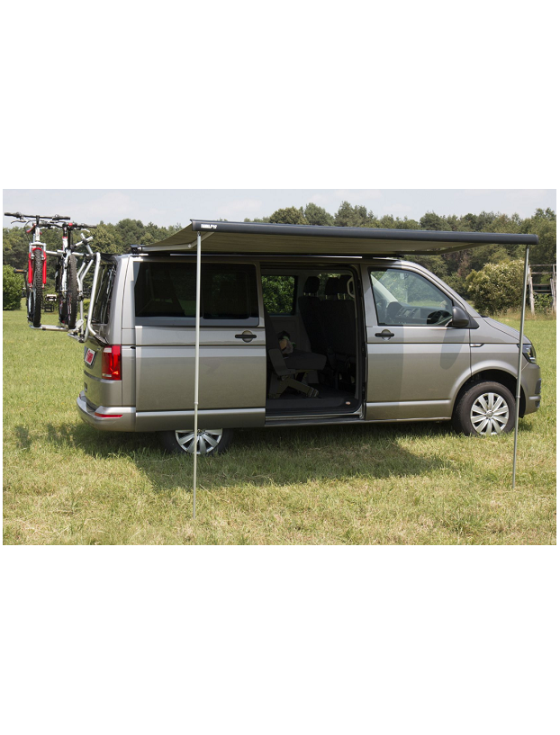 Toldo F40 Fourgon 270 Gris Royal Fiamma Negro