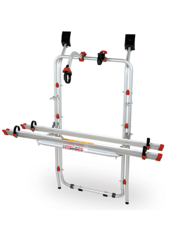 Carry Bike per Opel Vivaro, Nissan Primestar, Renault Traffic con cancello singolo Fiamma