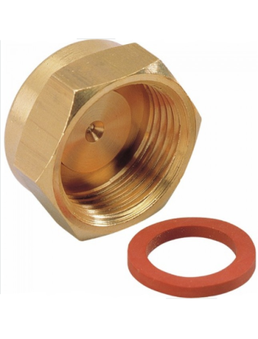 Female screw cap for gas 20 x 150