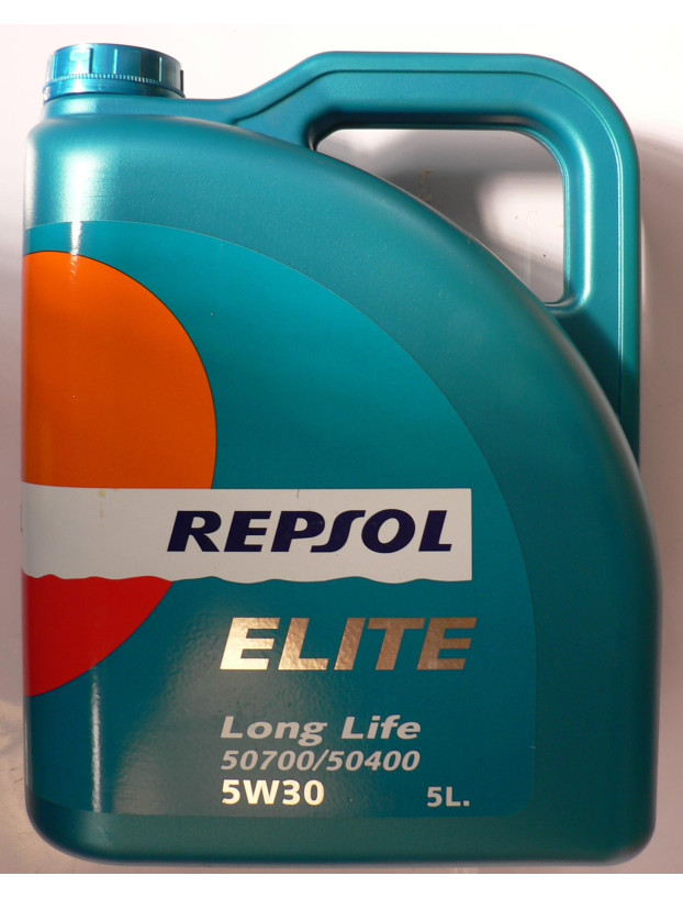 Repsol Evolution Long Life Car Oil - 5 Liters