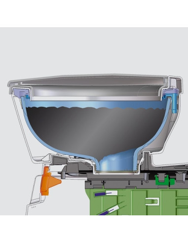 Inodoro WC químico portátil Dometic CTW 4110