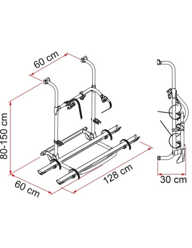 Portabicis Fiamma carry Bike PRO