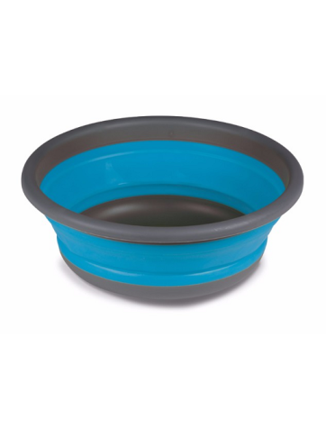 Cubo de lavado redondo plegable. Kampa