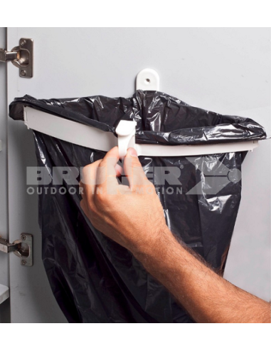 Portasacchetti di scarico a scatto. Kampa